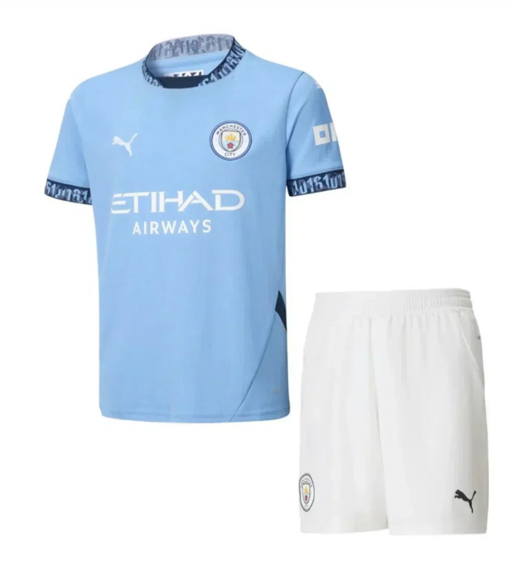 Kit Manchester City 24/25 Principal - Infantil