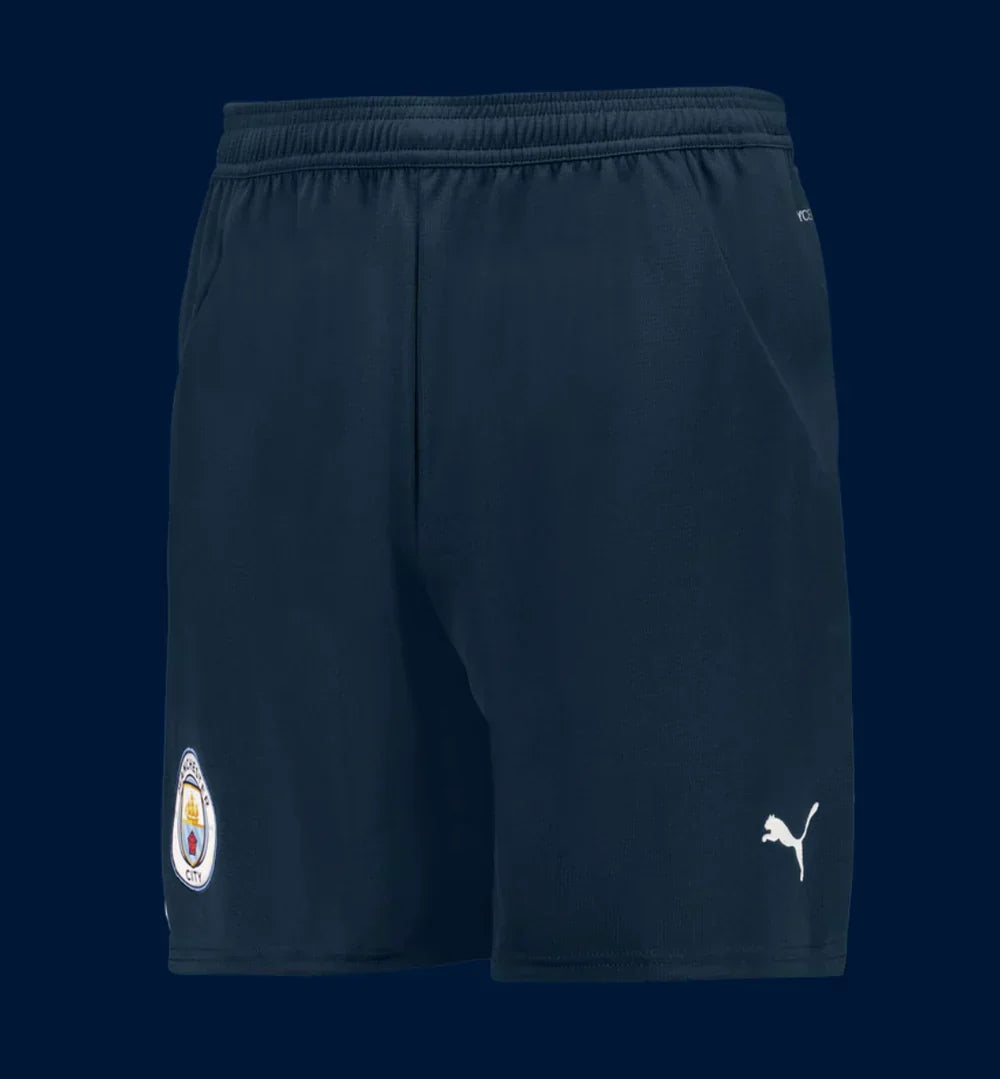 Calções Manchester City 24/25 Alternativa