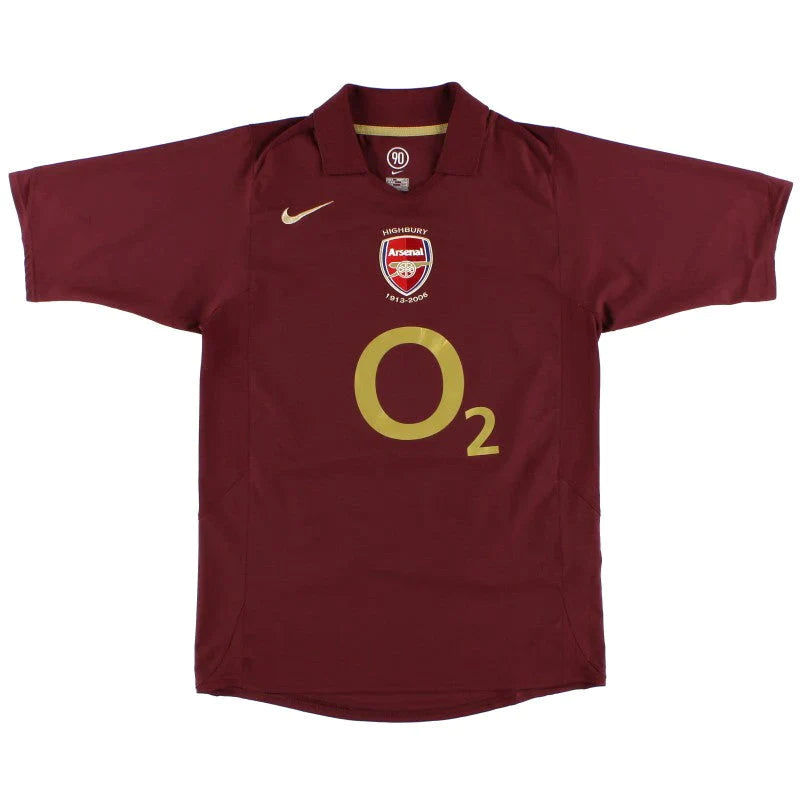 Camisola Retro Arsenal 2005–2006
