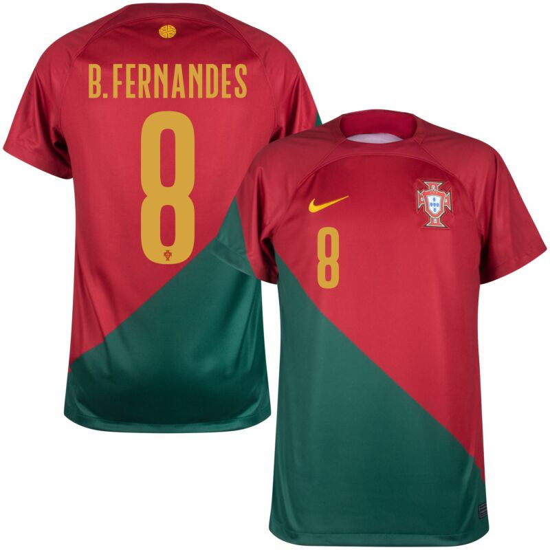 Camisola Portugal 22/23 Principal - B. Fernandes #8