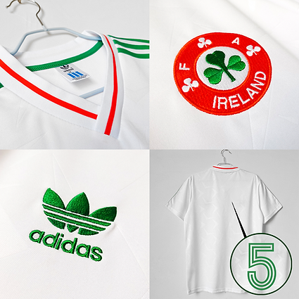Camisola Retro Irlanda 1999–1992