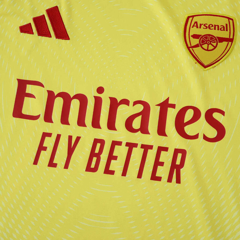 Camisola Arsenal 25/26 Guarda-Redes Versão Adepto