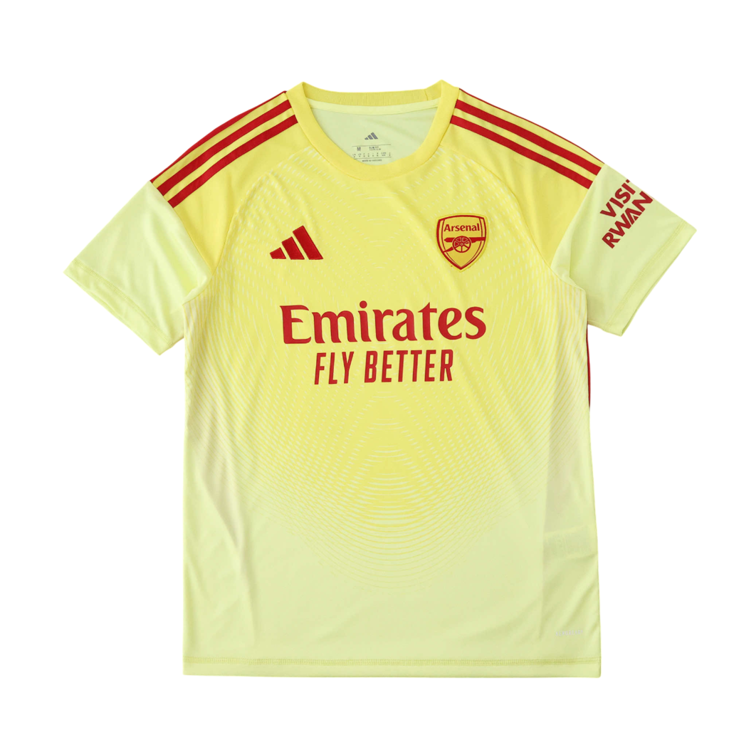 Camisola Arsenal 25/26 Guarda-Redes Versão Adepto