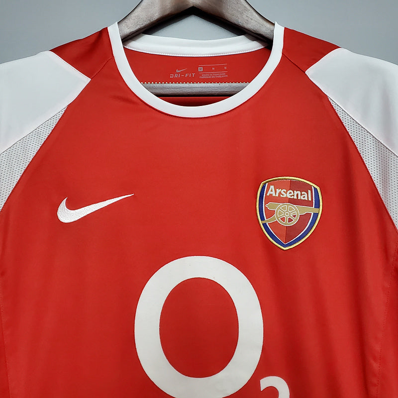 Camisola Retro Arsenal 2002–2004