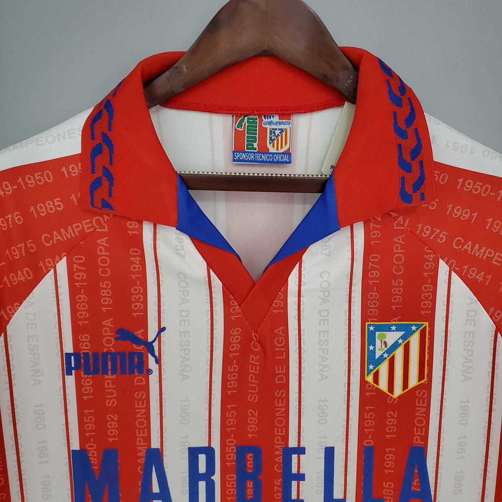 Camisola Retro Atlético de Madrid 1995–1996