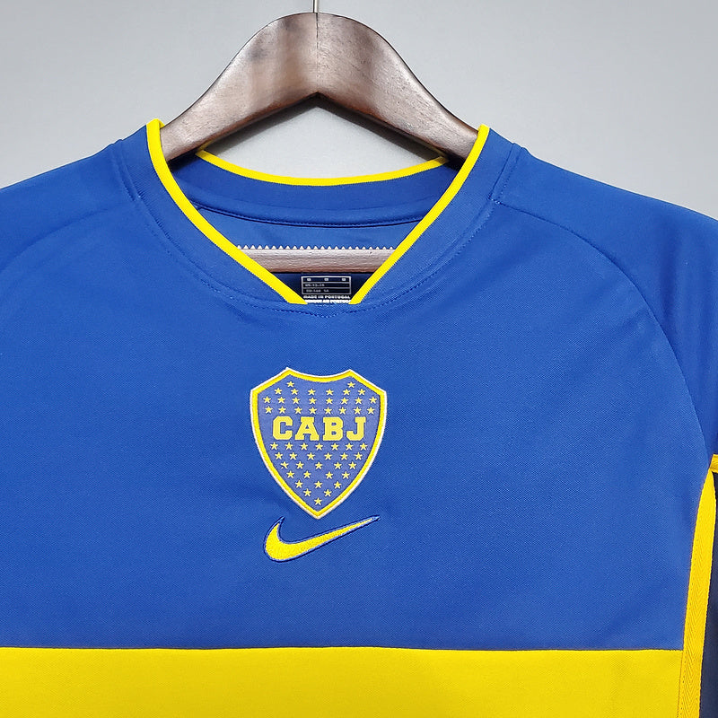 Camisola Retro Boca Juniors 2002