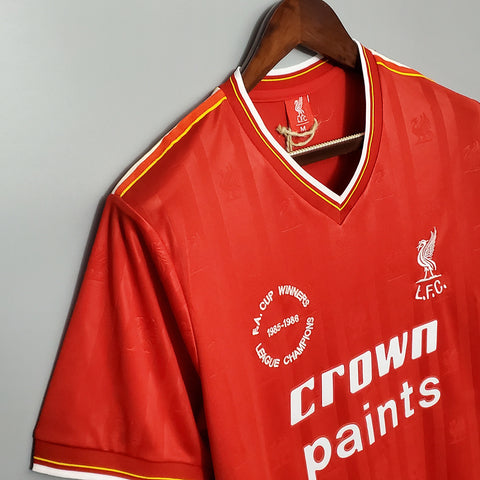 Camisola Retro Liverpool 1985–1986