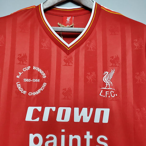 Camisola Retro Liverpool 1985–1986