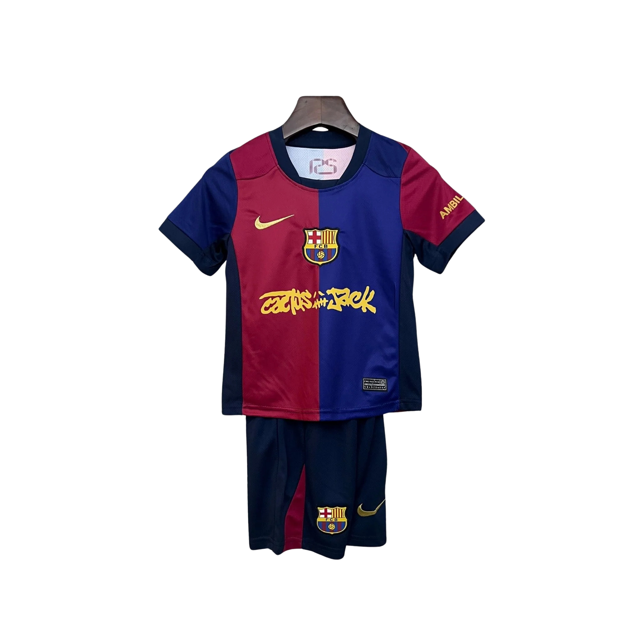 Kit Barcelona FC x Cactus Jack - Infantil