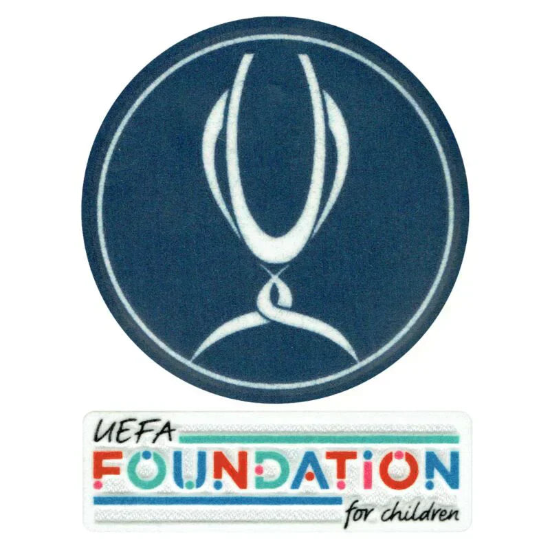 Patch oficial 21/22 UEFA Super + Basic Emblem Set