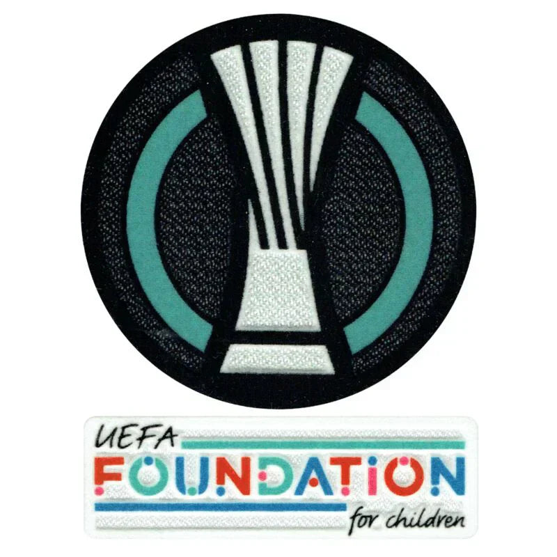 Patch oficial 21/22 Europa Conference League + UEFA Foundation Emblem Set