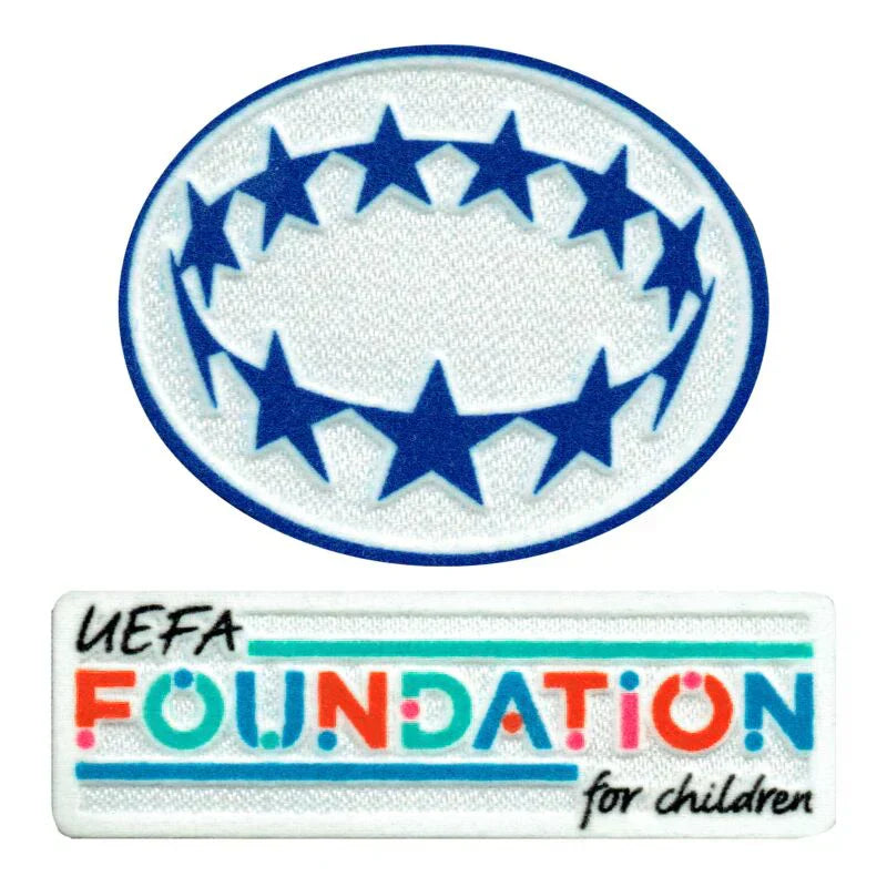 Patch oficial UWCL + Set de Patches da Fundação UEFA - 22/23