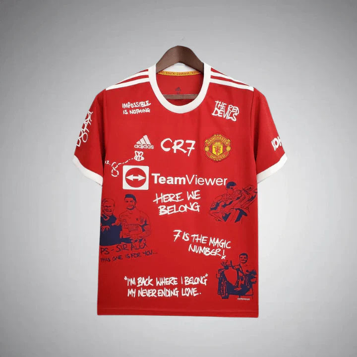 Camisola Manchester United 21/22 - #Ronaldo