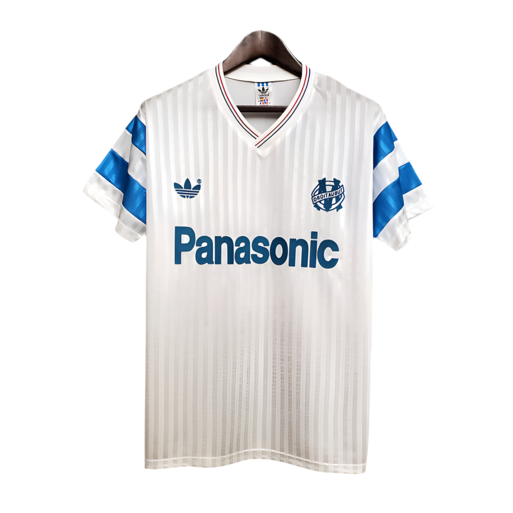 Camisola Retro do Olympique de Marseille 1990