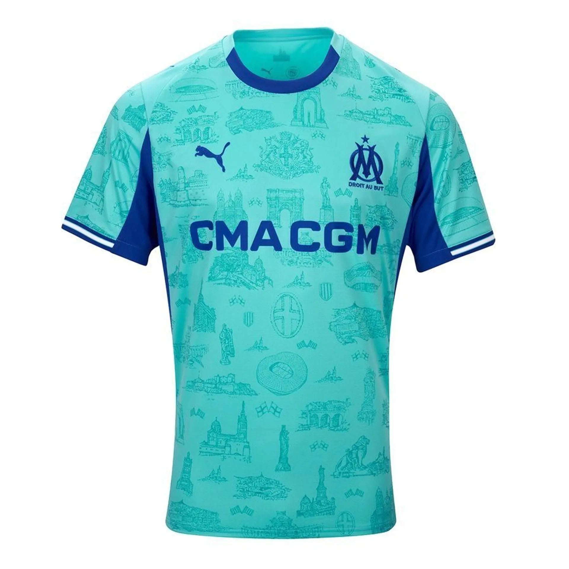 Camisola Olympique de Marseille 25/26 - 4º Equipamento