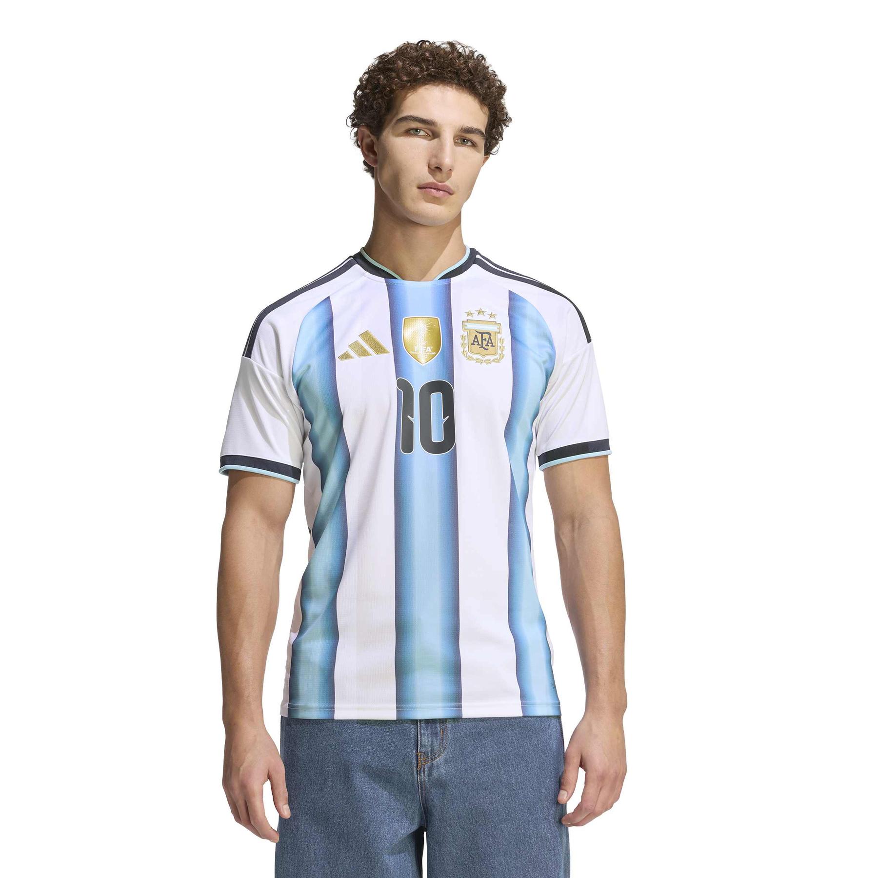 Camisola Principal Argentina (Messi) — Mundial 2026