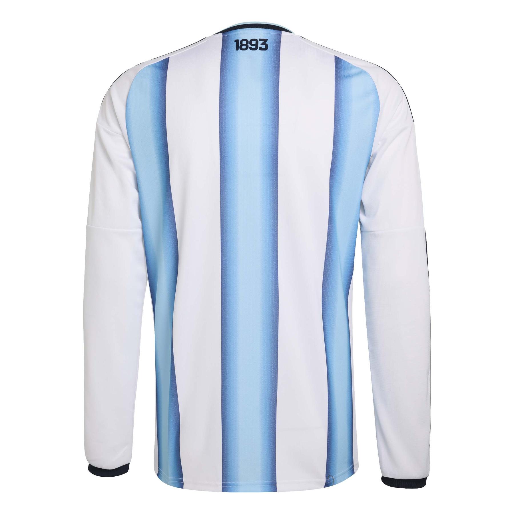 Camisola Principal da Argentina — Mundial 2026 ( Manga comprida)