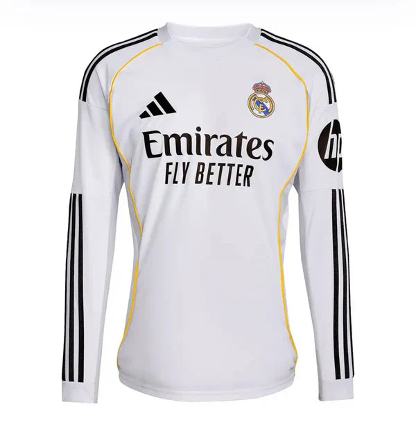 Camisola Real Madrid 25/26 Principal - Manga Comprida