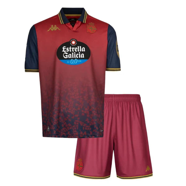 Kit Deportivo La Coruna RC 25/26 Alternativa - Infantil