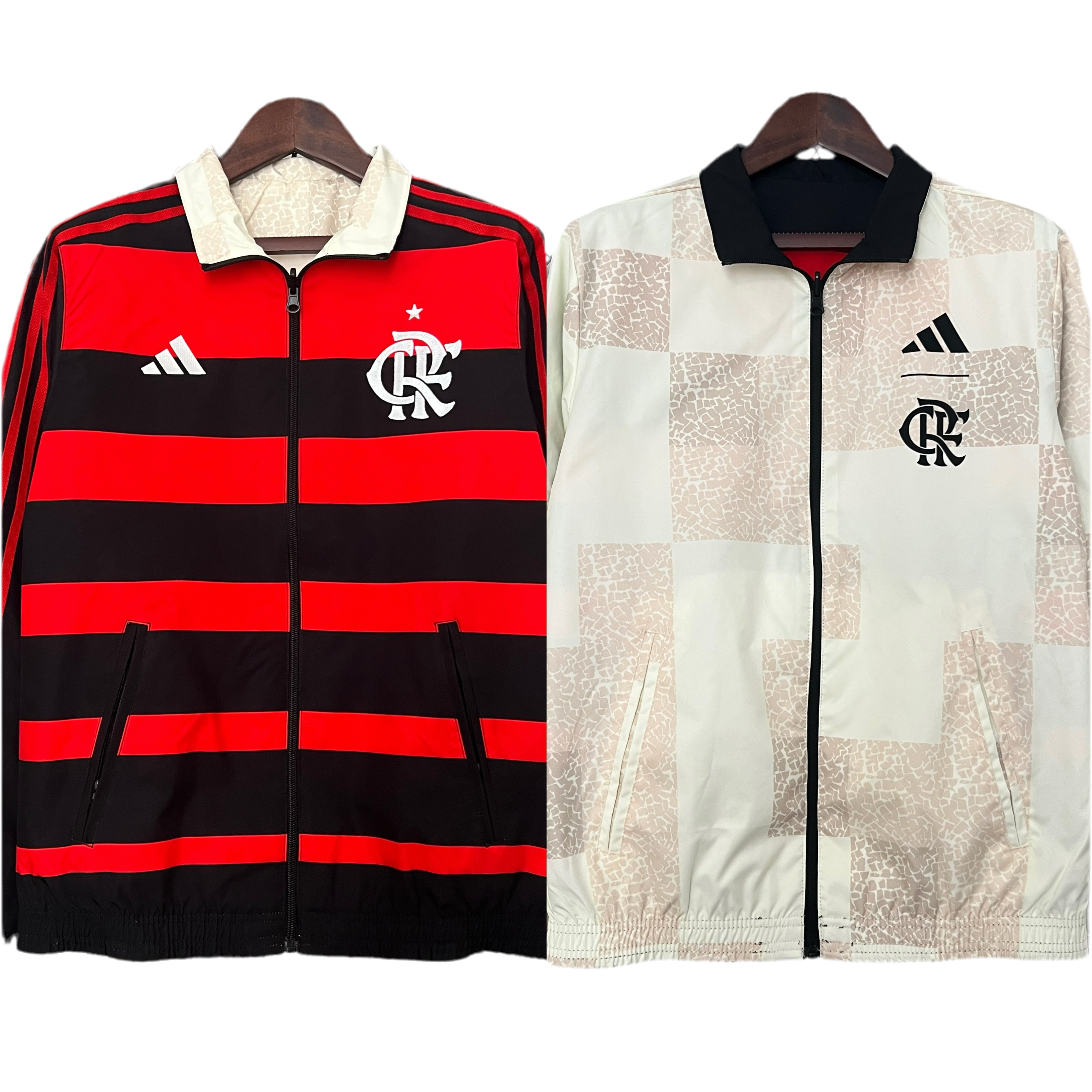 Corta‑vento Flamengo Reversível