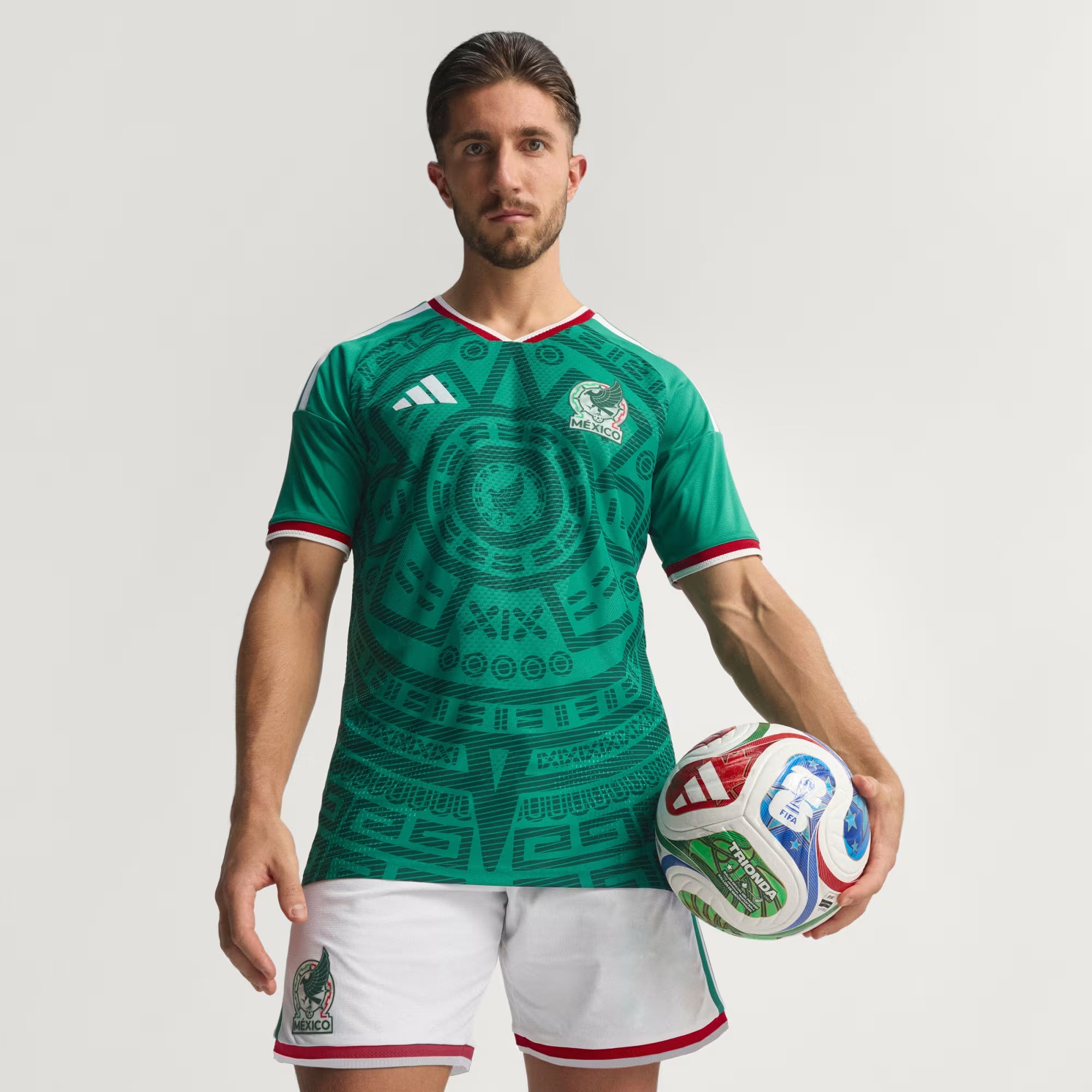 Camisola Principal México — Mundial 2026 (Versão Jogador)