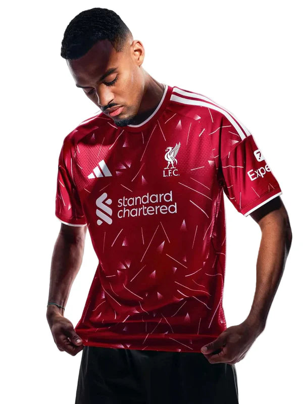 Camisola Liverpool 26/27 Principal - Versão Jogador