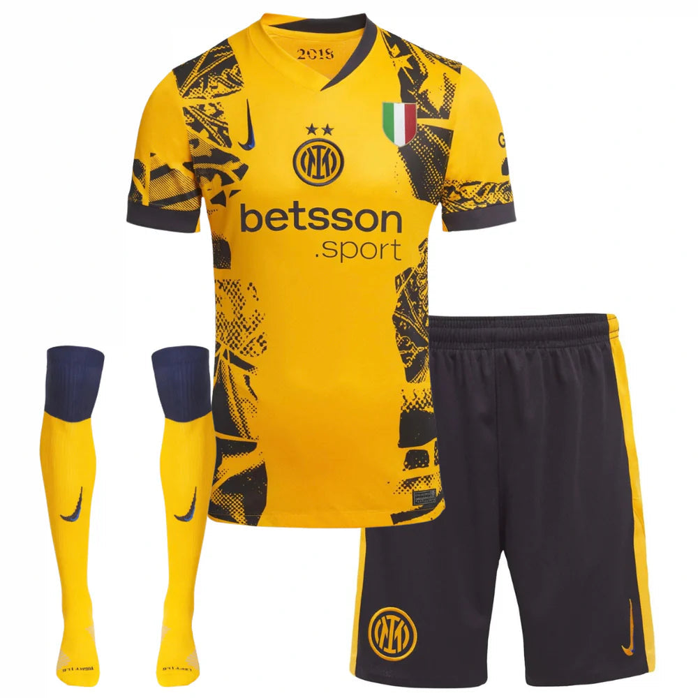 Kit Inter Milan 24/25 Terceira - Infantil