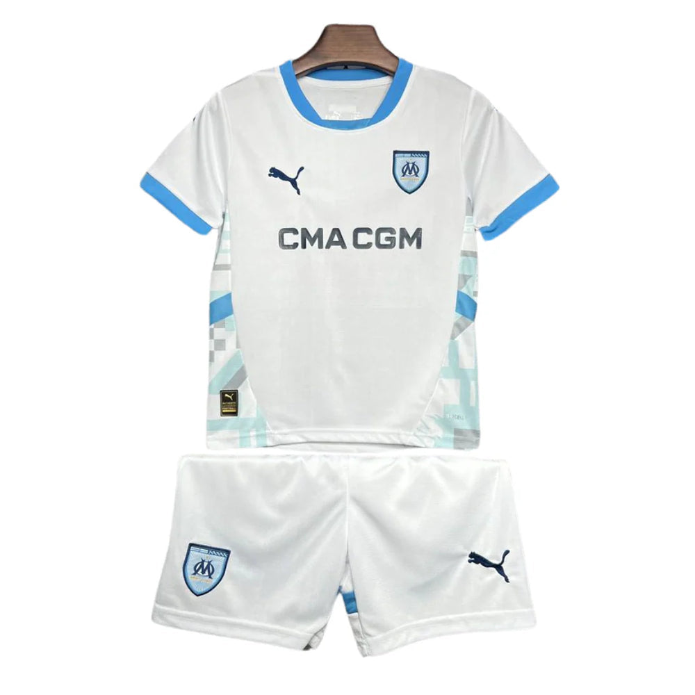 Kit Olympique de Marseille 24/25 Principal - Infantil