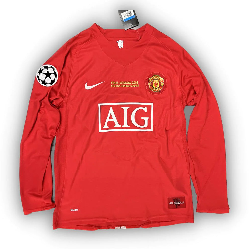 Camisola Retro Manchester United 2007–2008