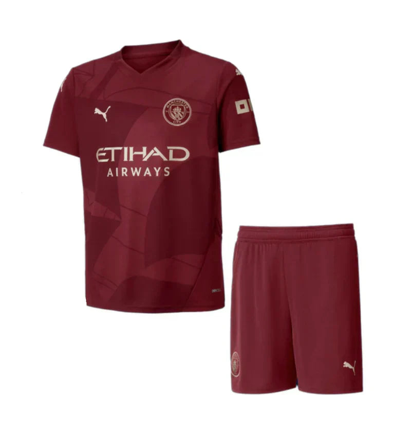 Kit Manchester City 24/25 (Alternativa) - Infantil