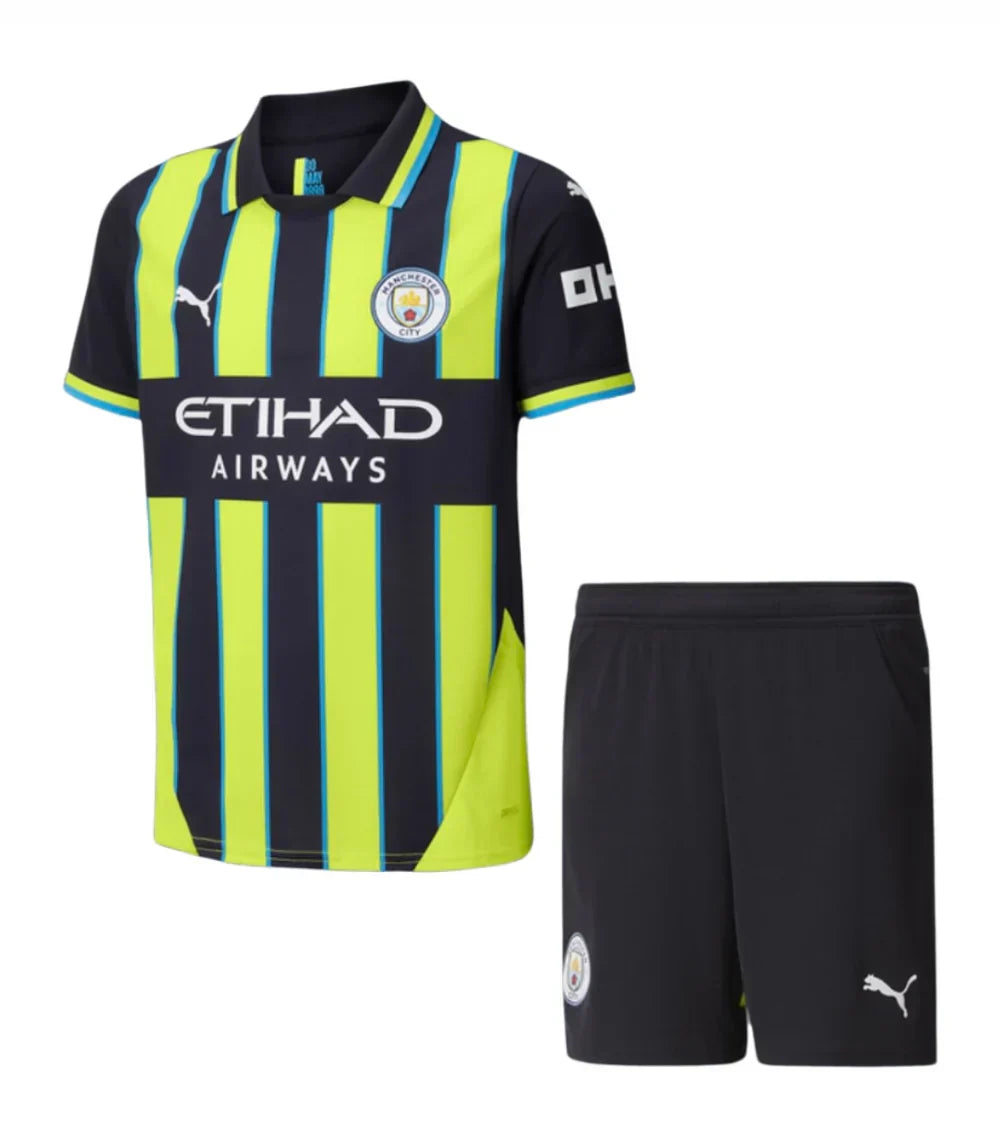 Kit Manchester City 24/25 Alternativa - Infantil