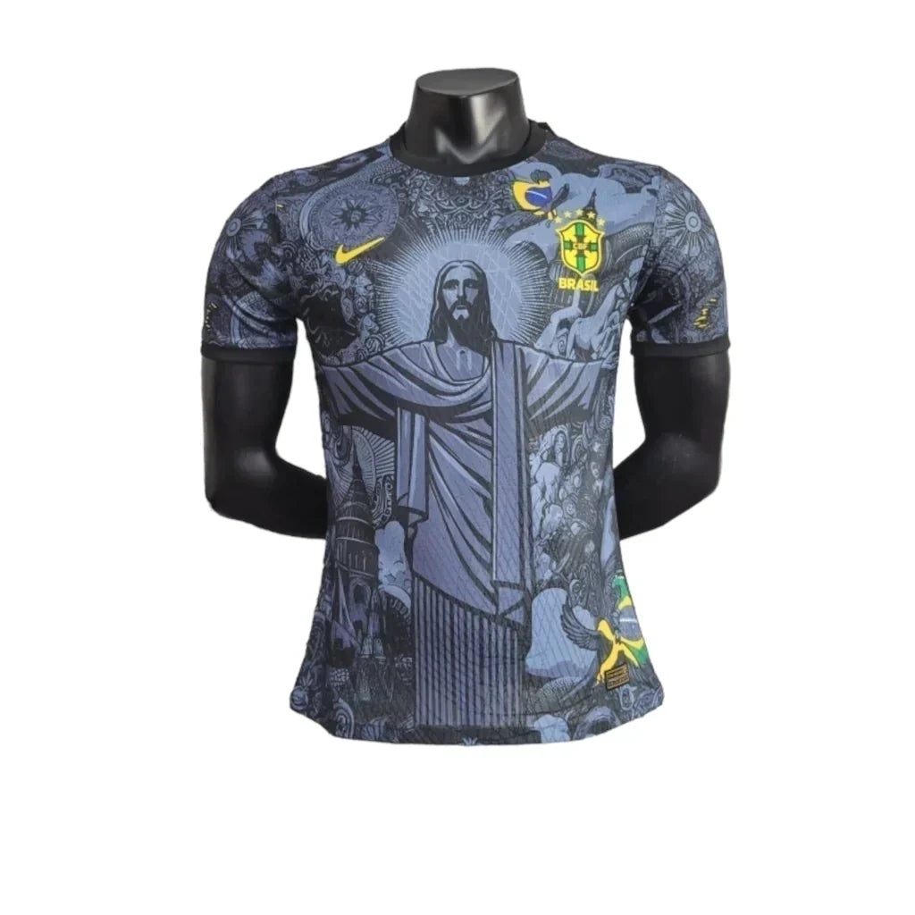 Camisola Brasil Cristo Redentor 24/25 – Versão Jogador