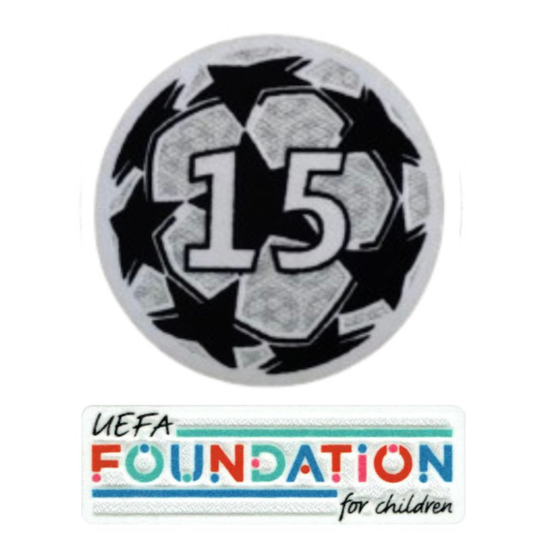 Patch Champion UCL 2024 – 15x Champions + UEFA Foundation